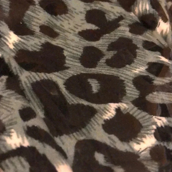 LEOPARD NEW WOWENS BLACK GRAY LEGGINGS PANTS BOTTOMS CASUAL PLUS SIZE 14 16 18 - Picture 5 of 6